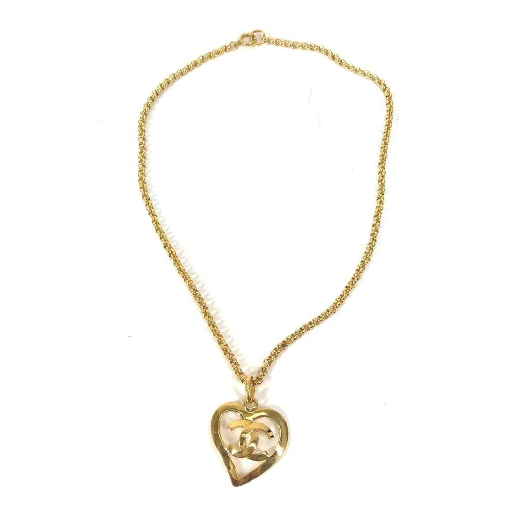 CHANEL Vintage Gold Necklace
